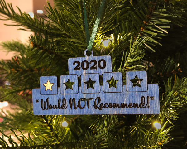 2020 Holiday "1-Star" Review Ornament
