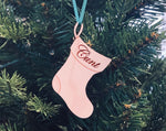 "Cunt Stocking" Christmas Ornament